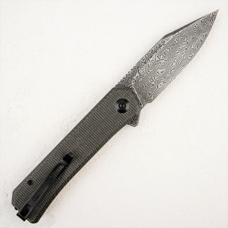 Нож CIVIVI Relic, Damascus, Micarta Dark Green Нож CIVIVI Relic, Damascus, Micarta Dark Green - купить в интернет-магазине Blademan